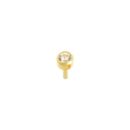 Caflon 24ct Gold Studs x 12 Regular Crystal
