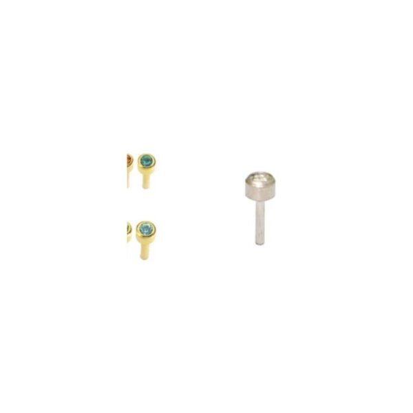 Caflon White Stainless Steel Studs x 12 Mini