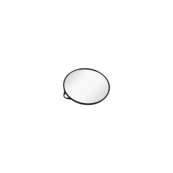 Lotus Round Back Mirror Black